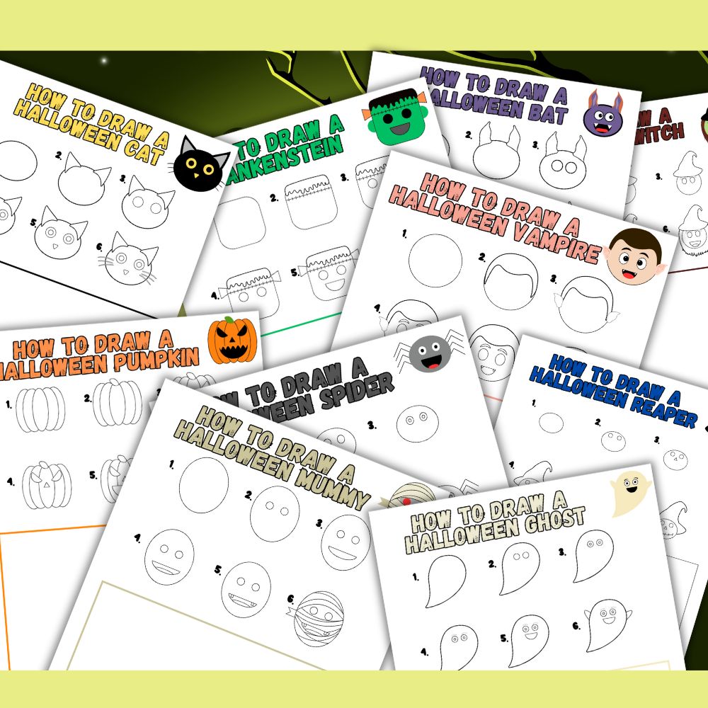 Halloween Directed Drawing