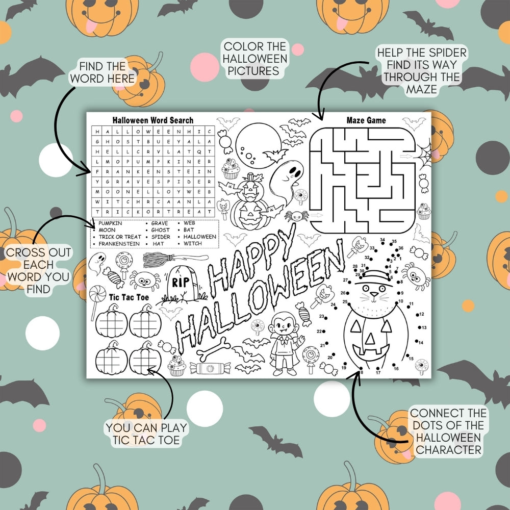 Halloween Placemats