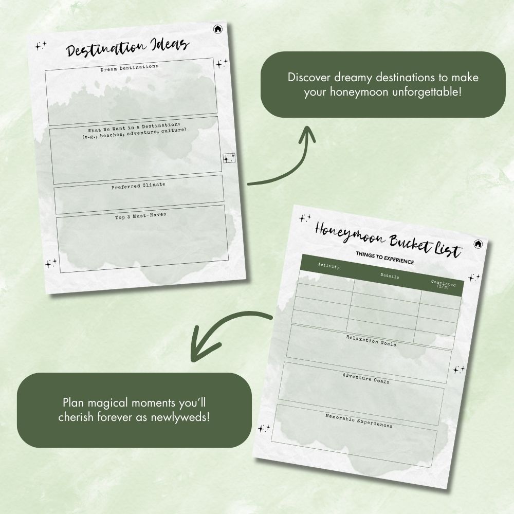 Digital Honeymoon Planner