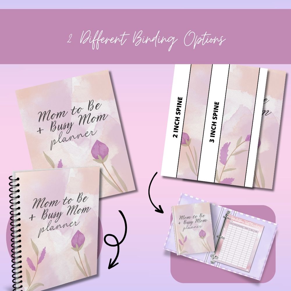 Mom to Be + Busy Mom Planner