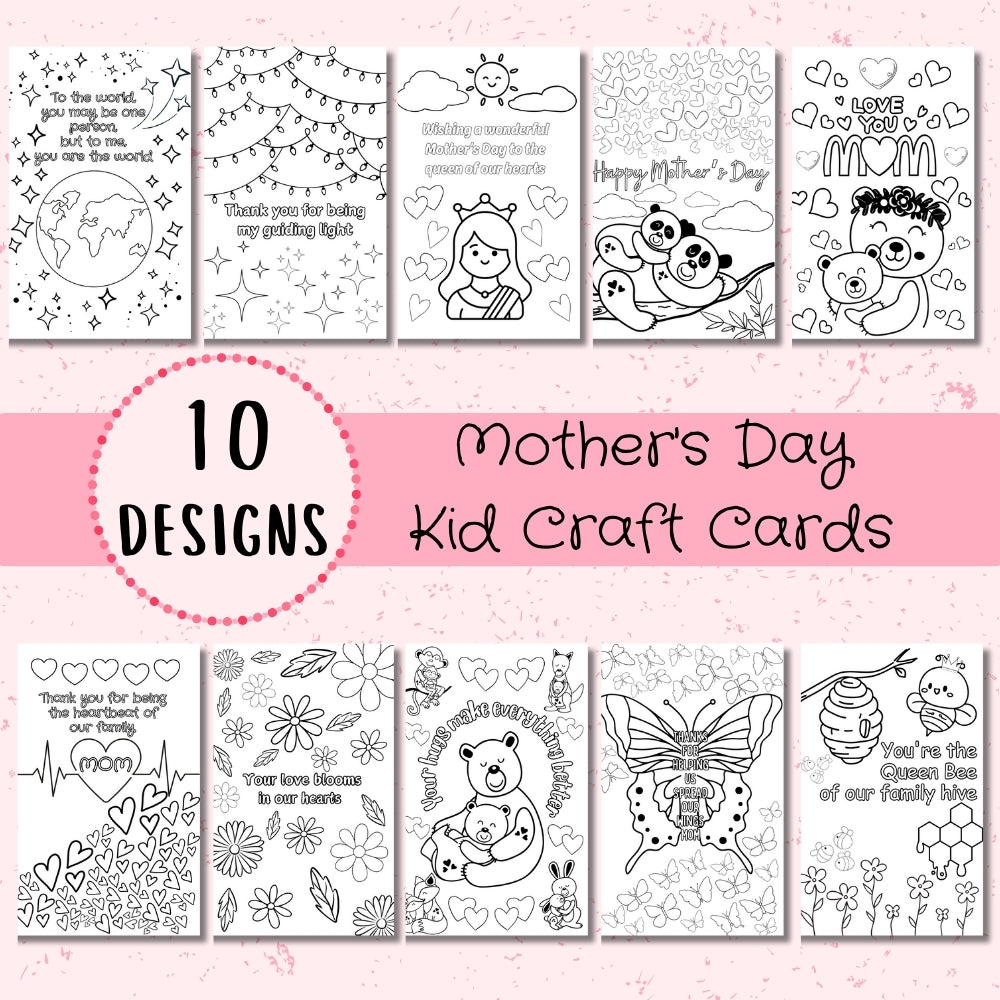 Mother's Day Cards Kid Craft