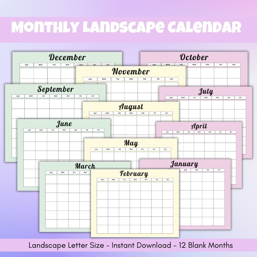 Multicolor Student Planner