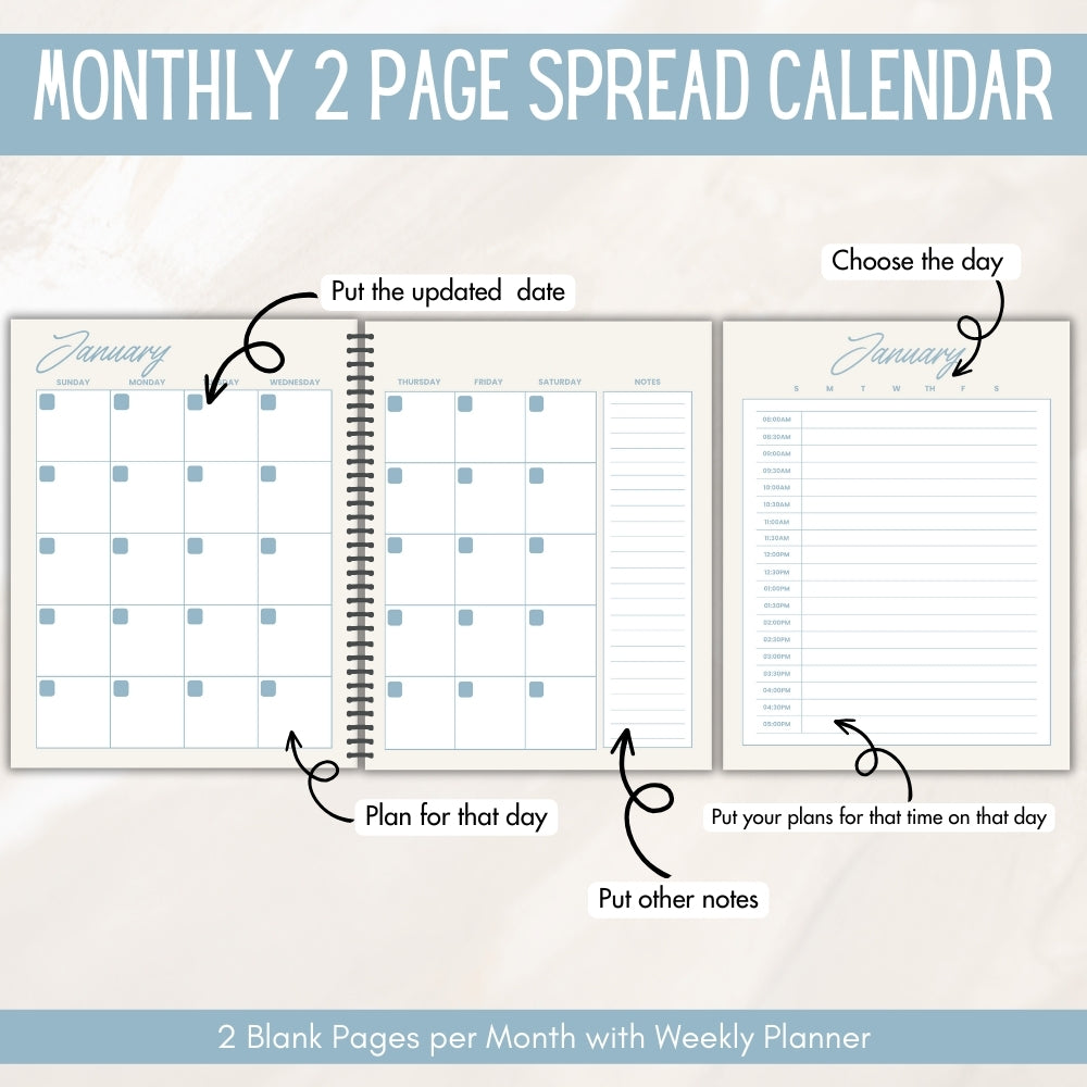 PLR Password Keeper Planner | Printable Editable Login Tracker