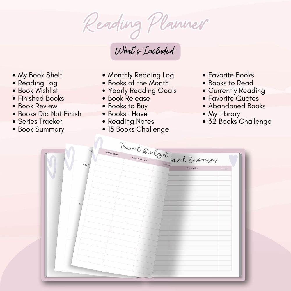 Pink ADHD Planner | Stay Focused Organized & Motivated