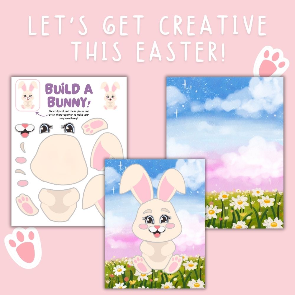 Build a Bunny Printable Craft – Fun Easter Activity for Kids