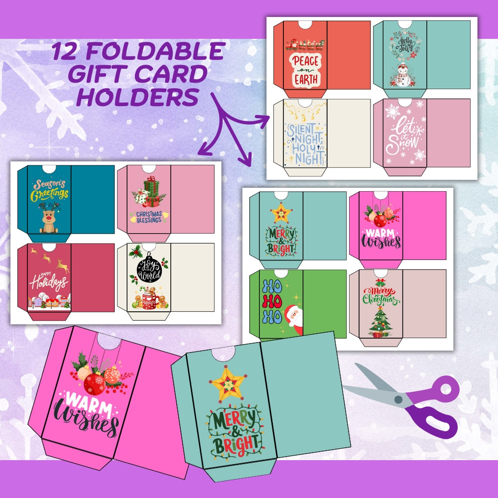 Christmas Gift Tags and Gift Card Holders