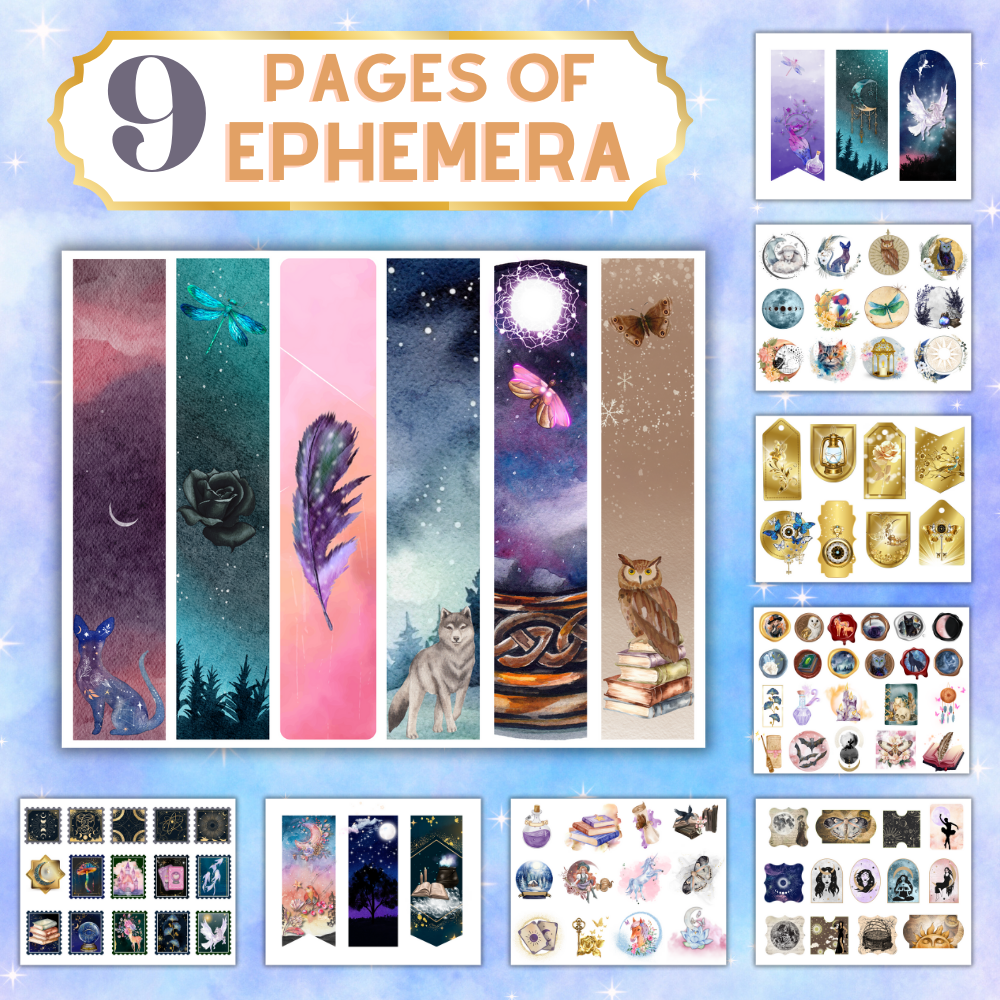 PLR Dreamy Junk Journal | Journals for creative expression | My Store