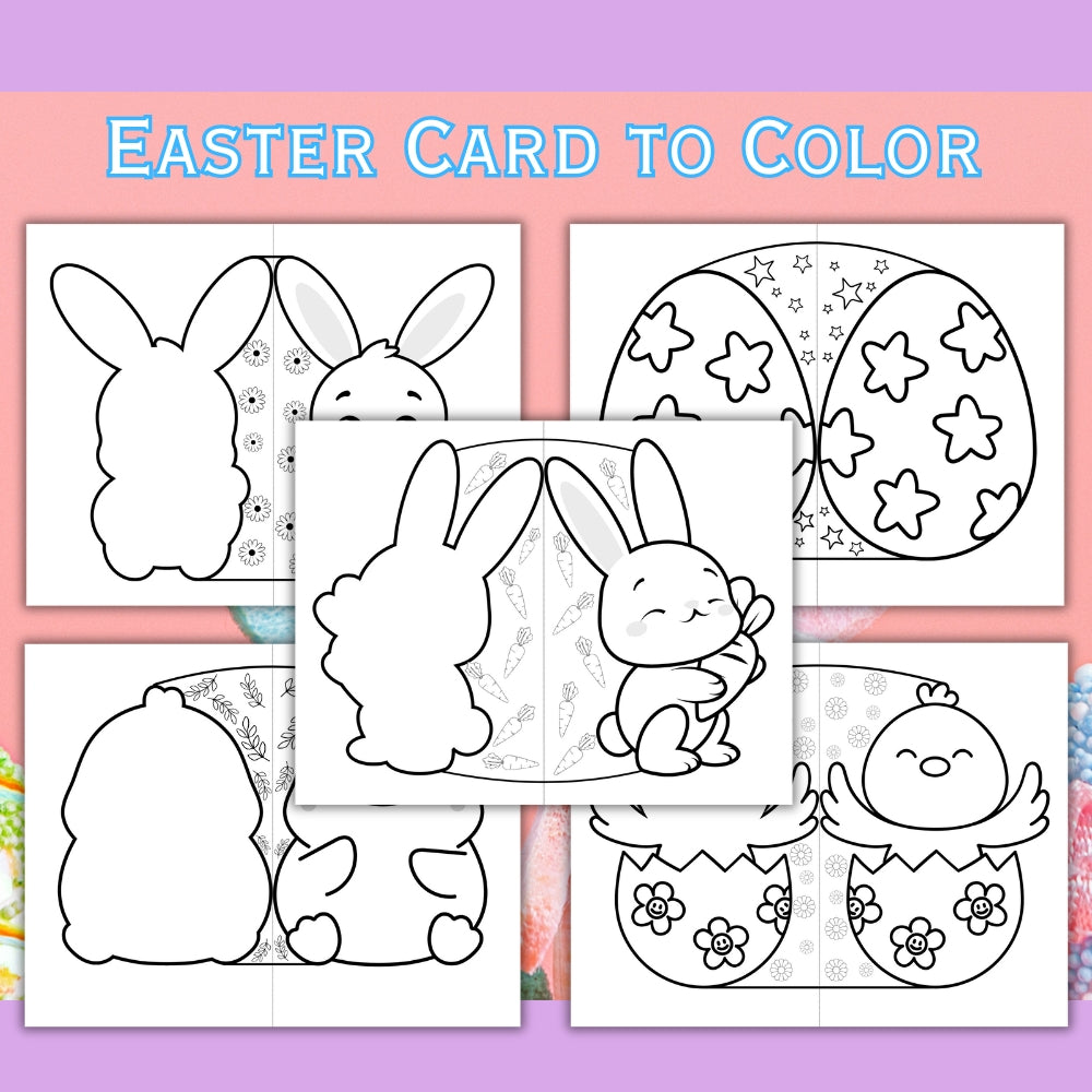 Printable Easter Cards – 10 Cute DIY Holiday Designs
