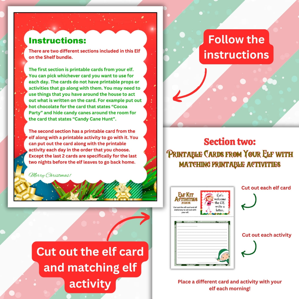 Printable Elf Bundle
