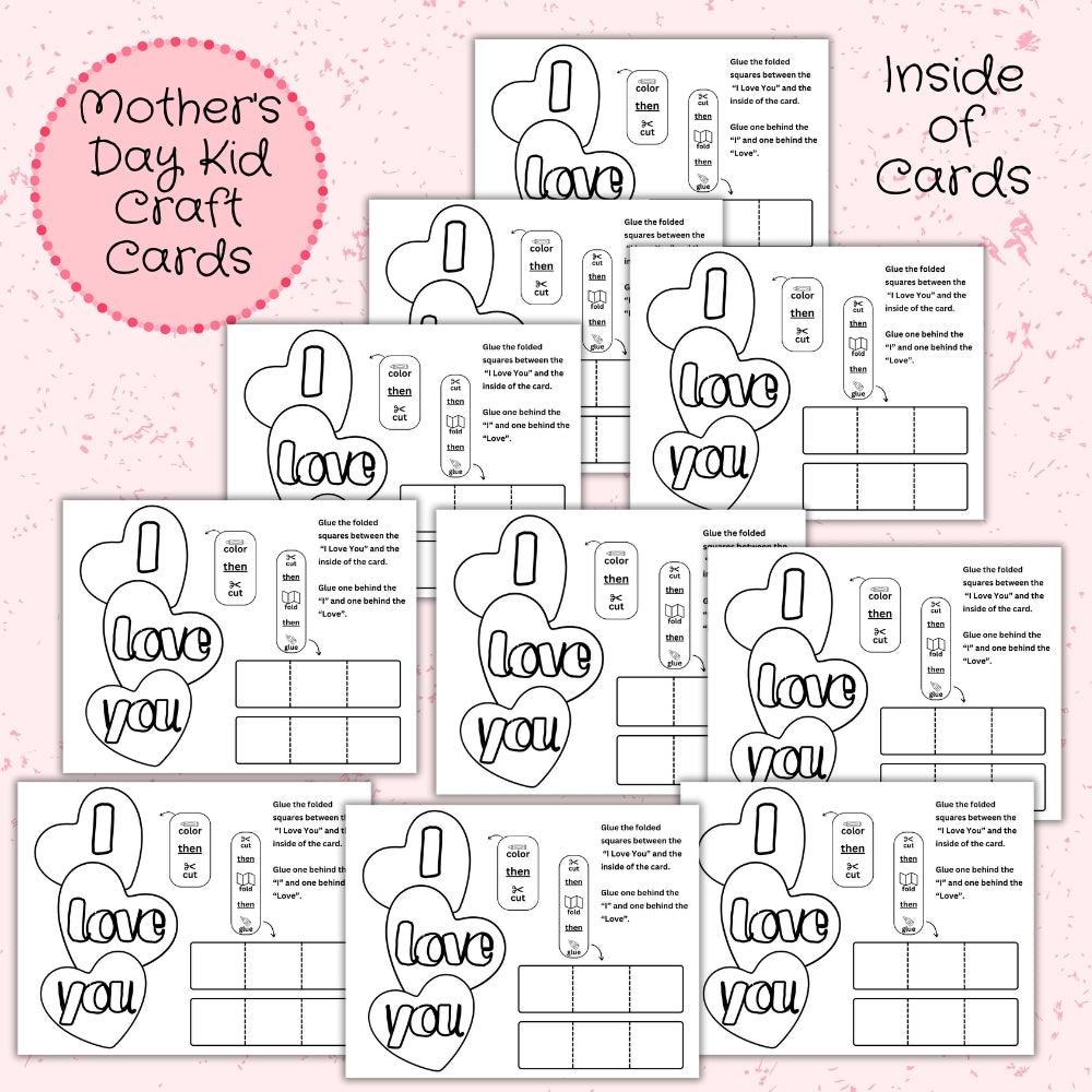 Mother's Day Cards Kid Craft