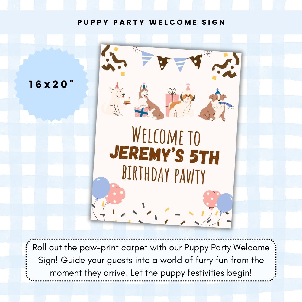 Puppy Party Bundle for Boy