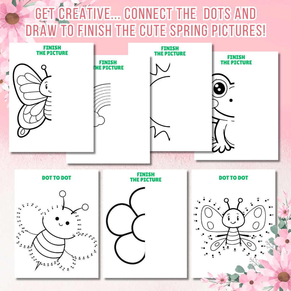 Spring Boredom Buster Pack – 31 Fun Printable Activities