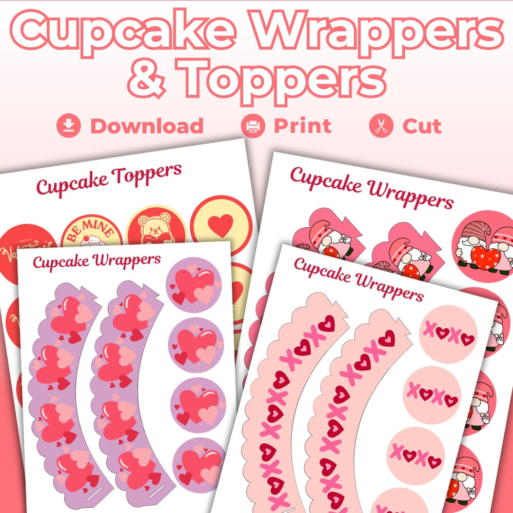 PLR Valentine's Day Printable Bundle – 23 Pages for Fun & Profit