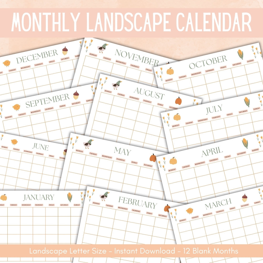 PLR Harvest Party Planner | Printable Editable Fall Templates