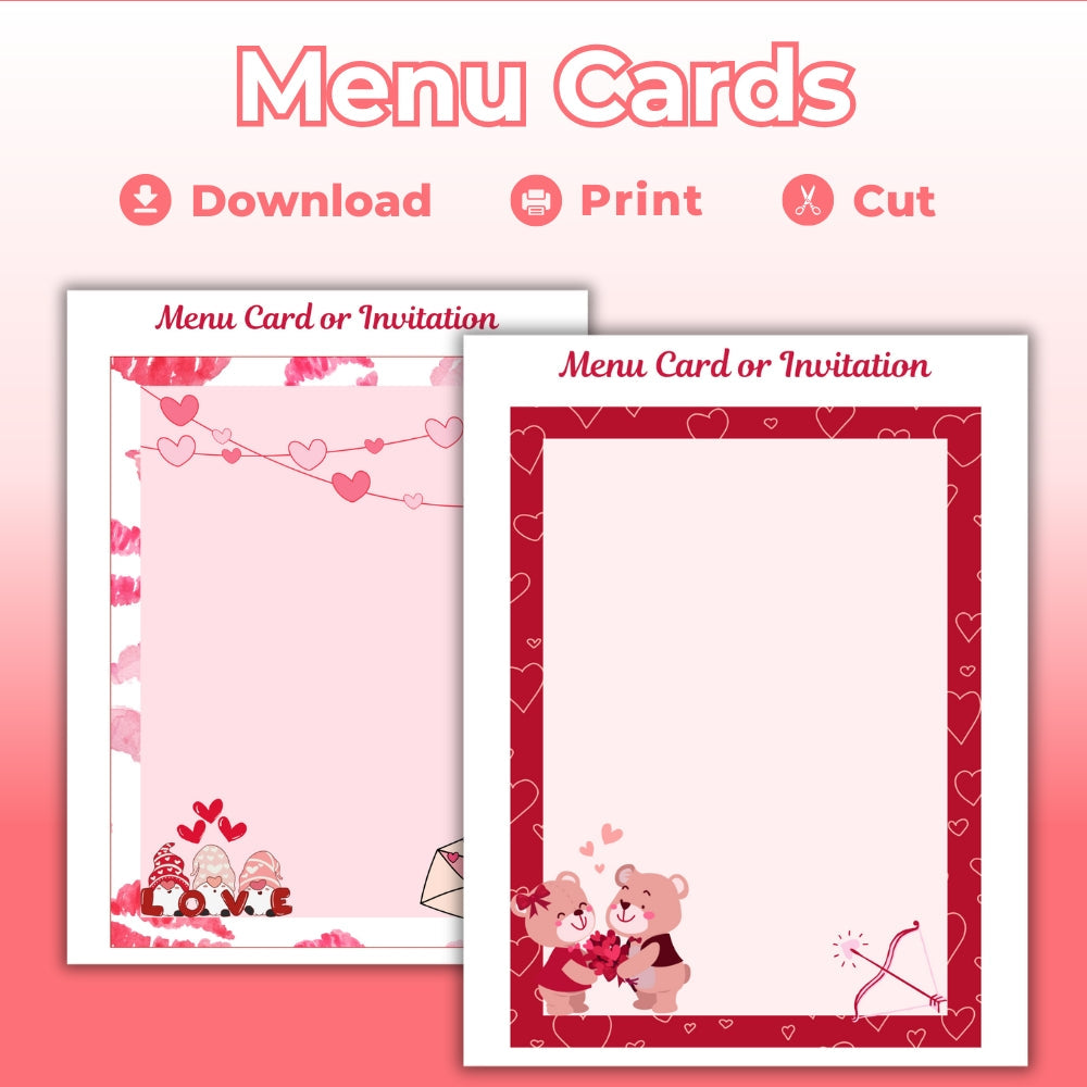 PLR Valentine's Day Printable Bundle – 23 Pages for Fun & Profit