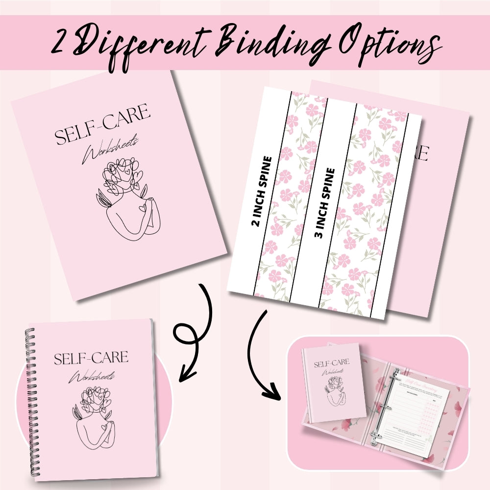 PLR Self-Care Worksheet Set | Journals for personal wellness | My Store