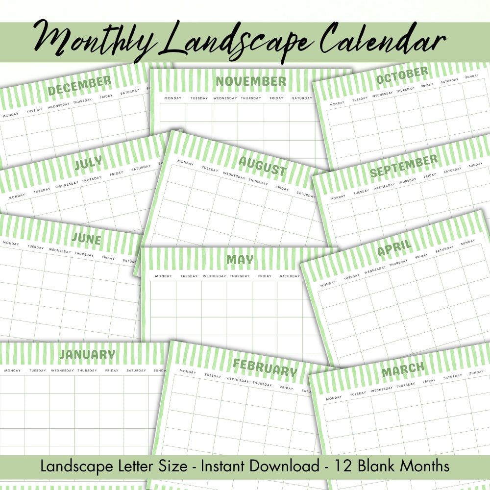 PLR Social Media Planner | Green Editable Marketing Templates