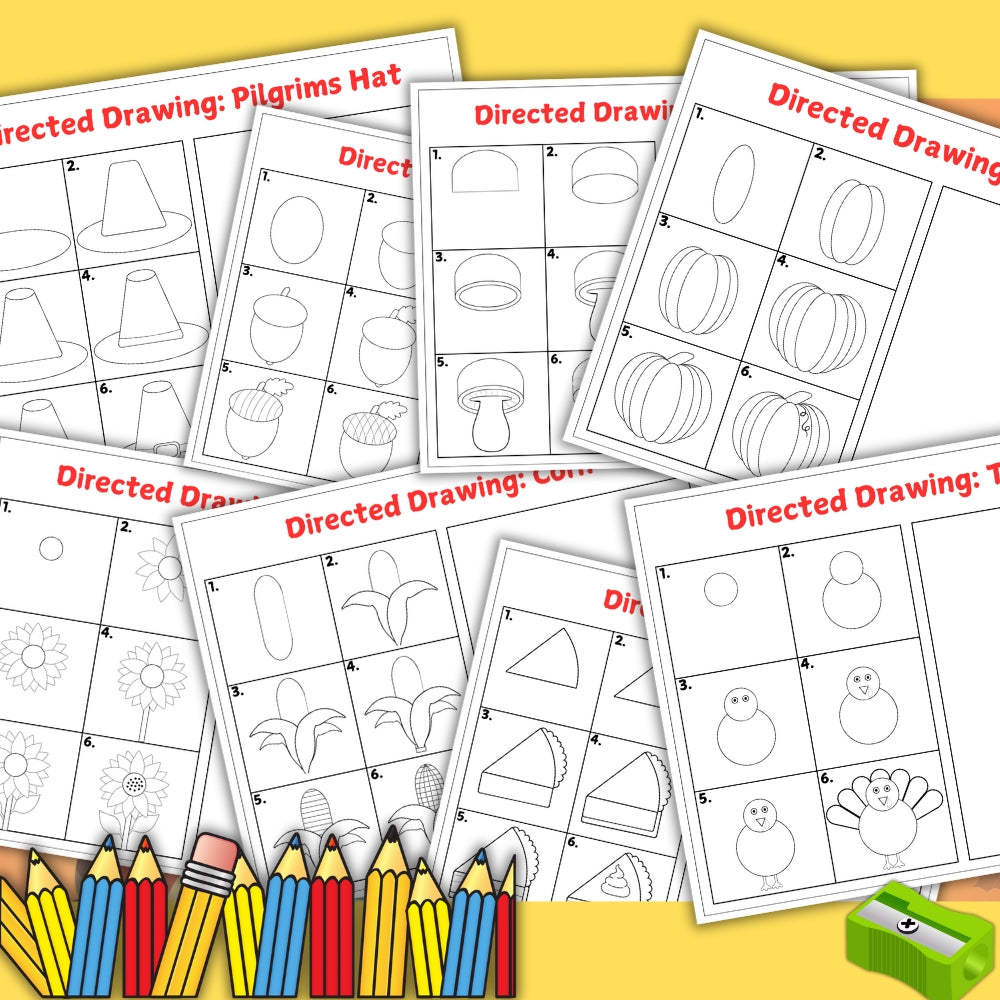 Thanksgiving Directed Drawing