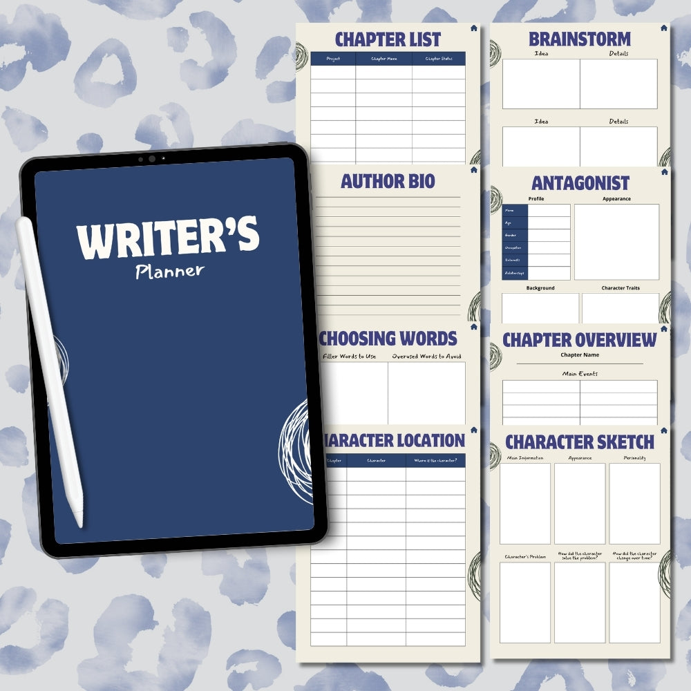 Digital Writer's Planner