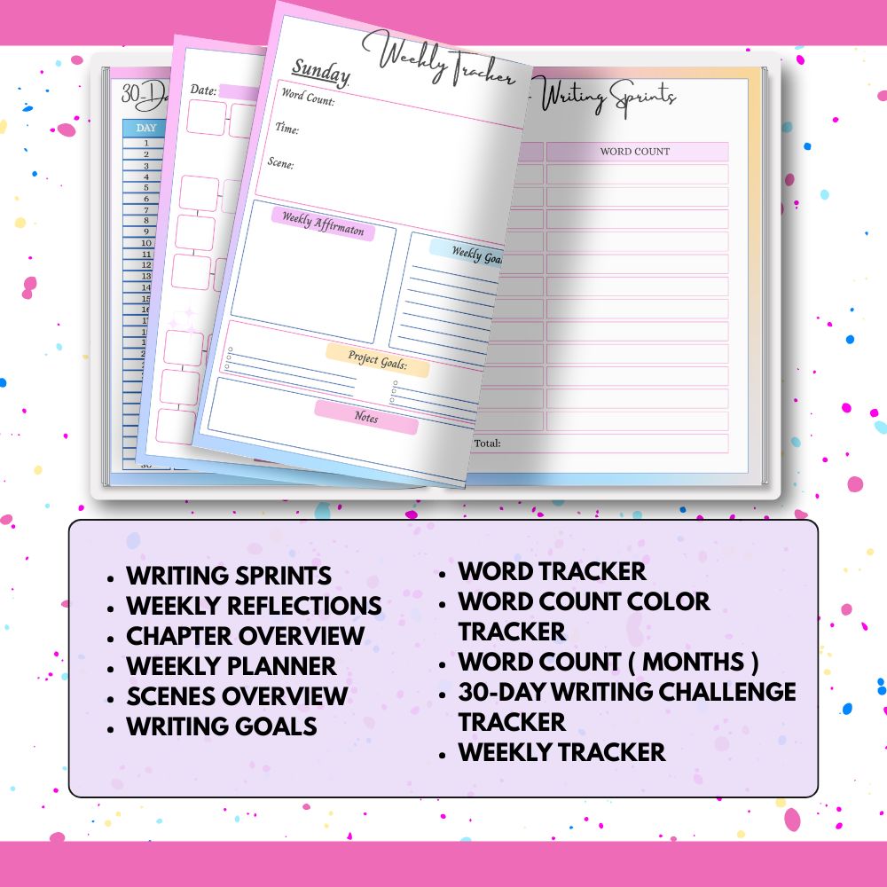 Writing Tracker for Teens