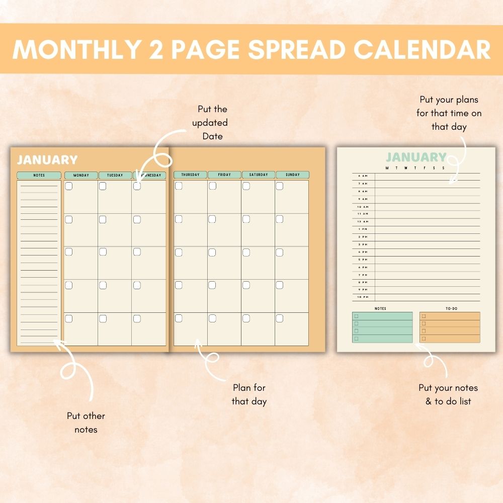 Green/Orange Emergency Planner