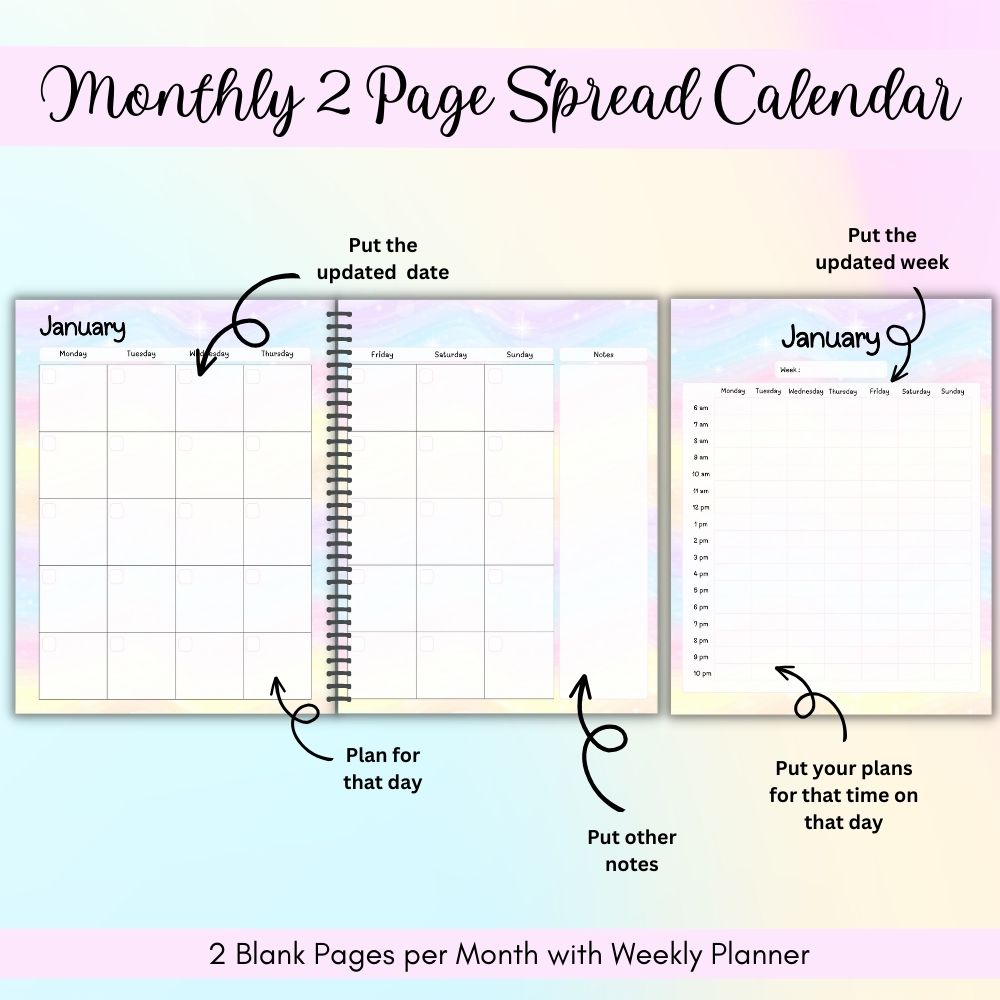 PLR Pregnancy Planner | Colorful Editable Maternity Templates