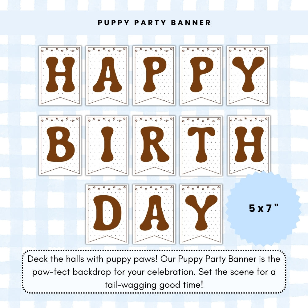 Puppy Party Bundle for Boy