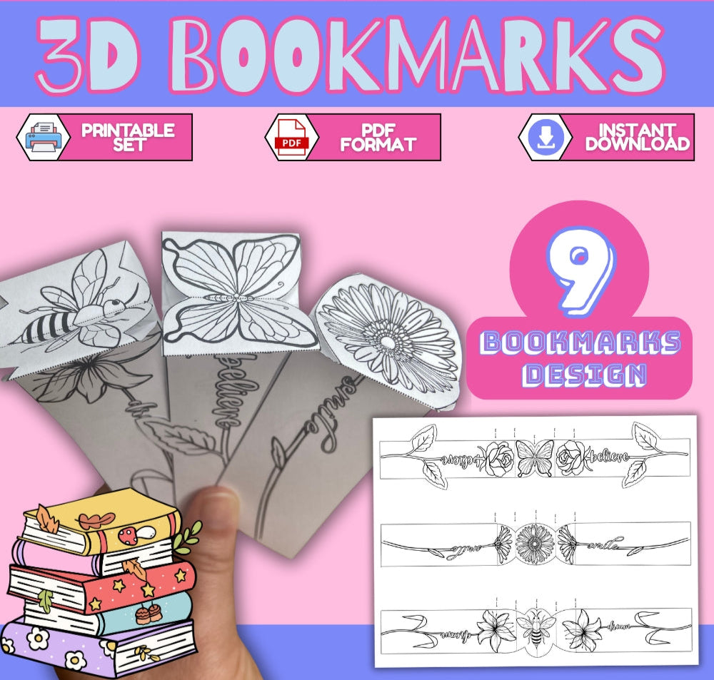 3D Bookmarks