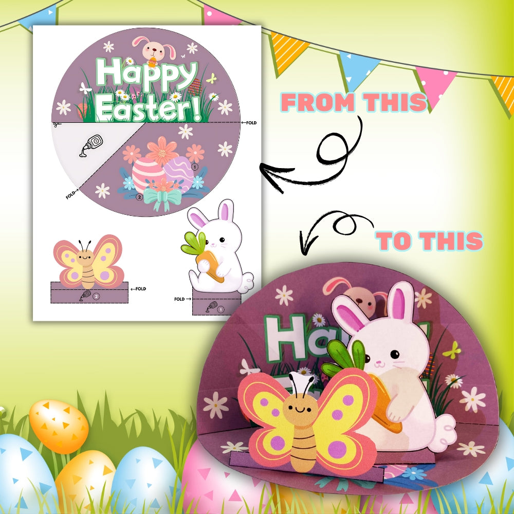 Printable 3D Easter Crafts – 9 Fun DIY Designs