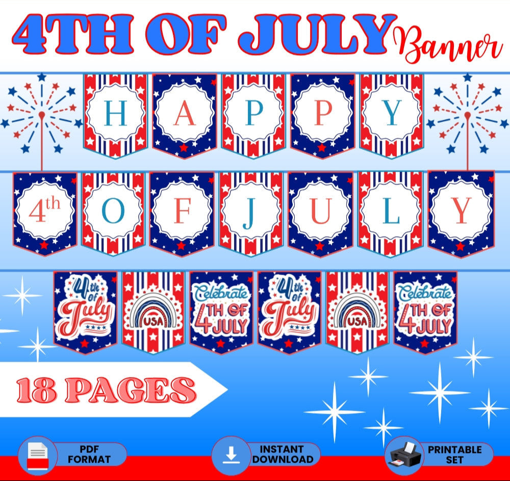 4th of July Banner
