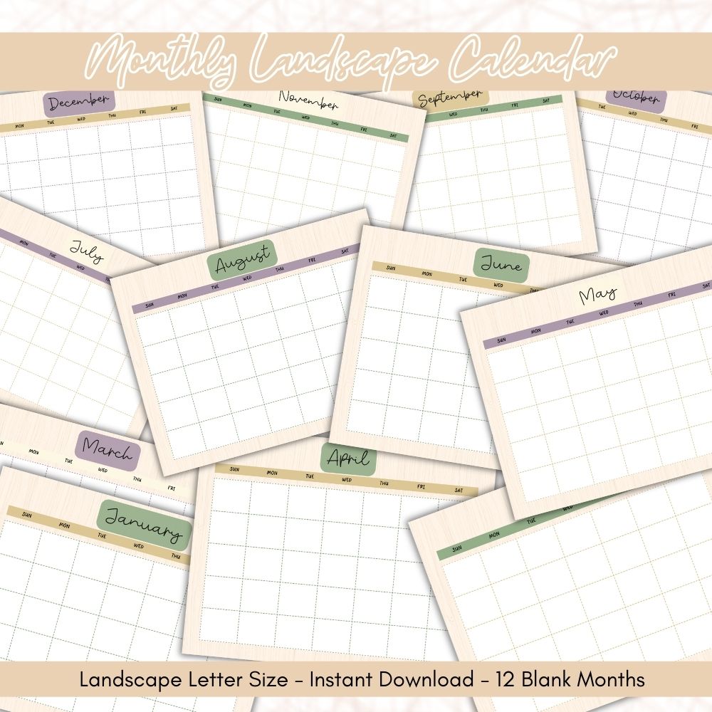 ADHD Planner | Flower Design for Focus Organization & Calm