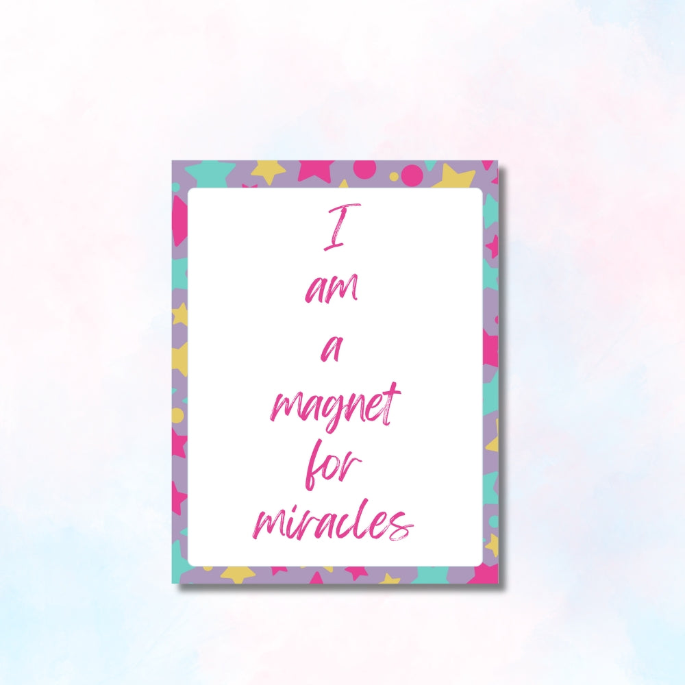 Affirmation Card Bundle Stars Design