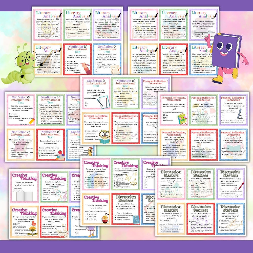 Bell Ringer Prompts – Middle & High School Printables