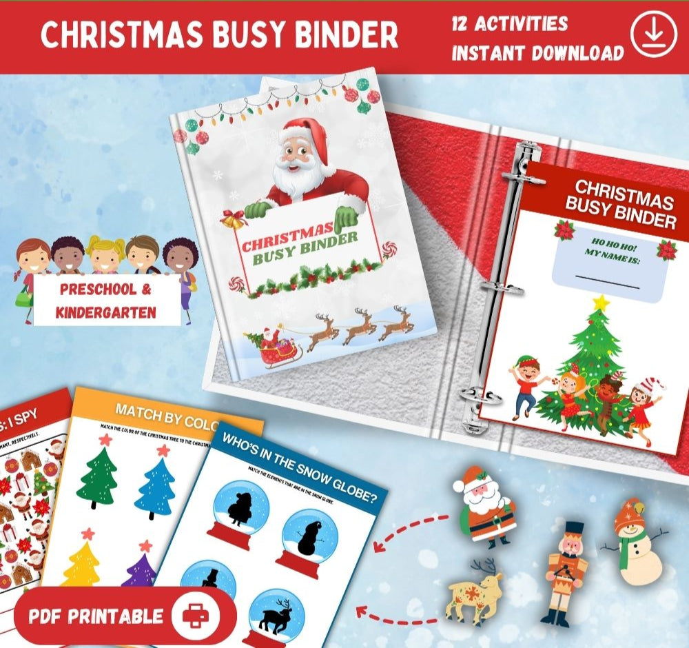 Christmas Busy Binder