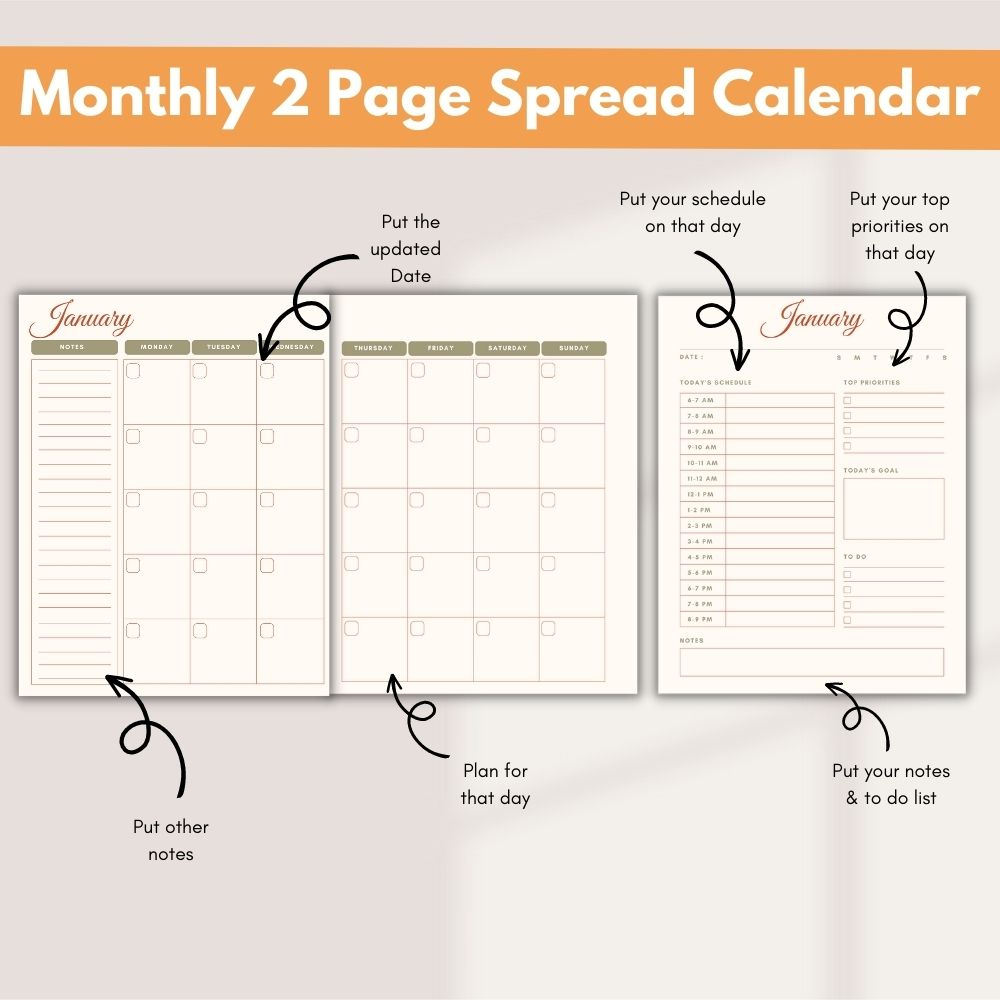 Cleaning and Decluttering Planner