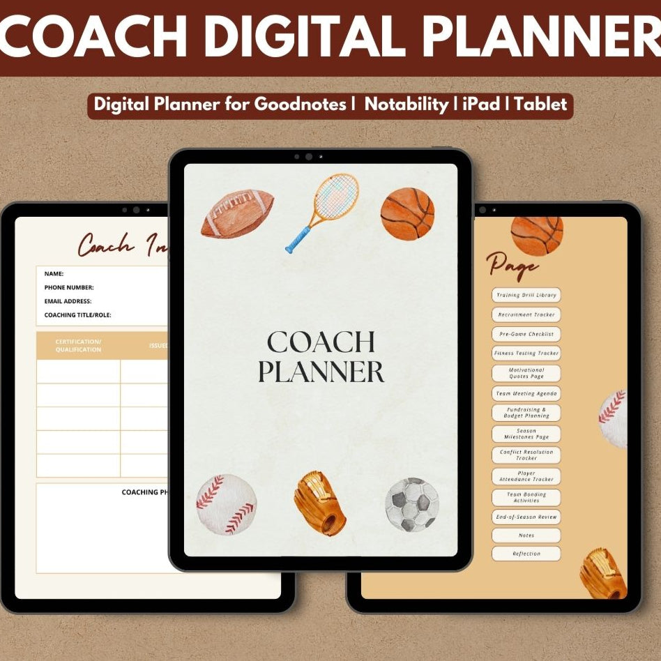 Digital Coach Planner