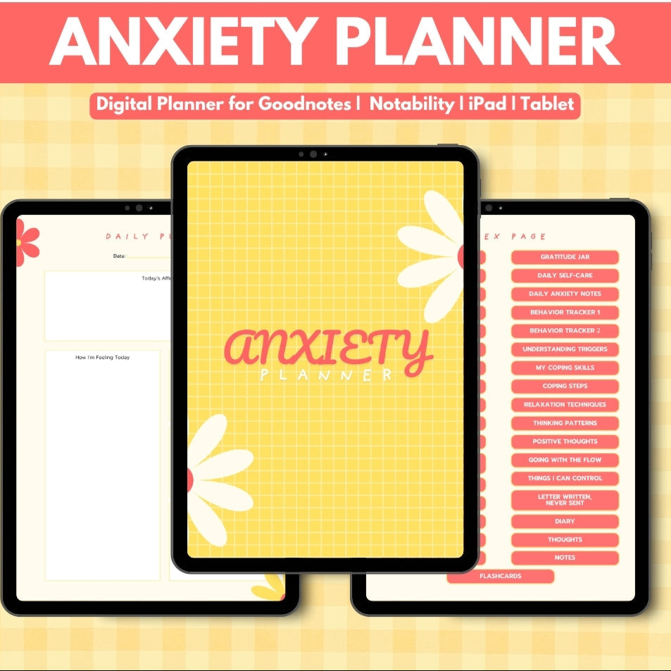 Digital Anxiety Planner