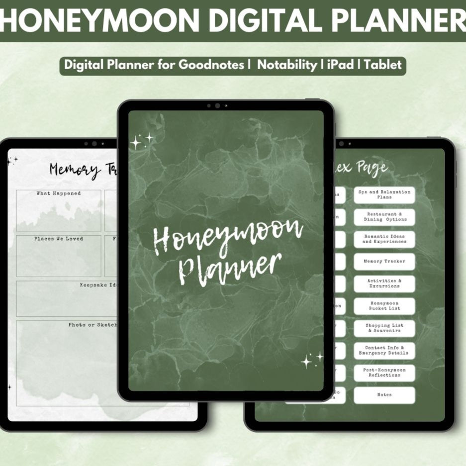 Digital Honeymoon Planner