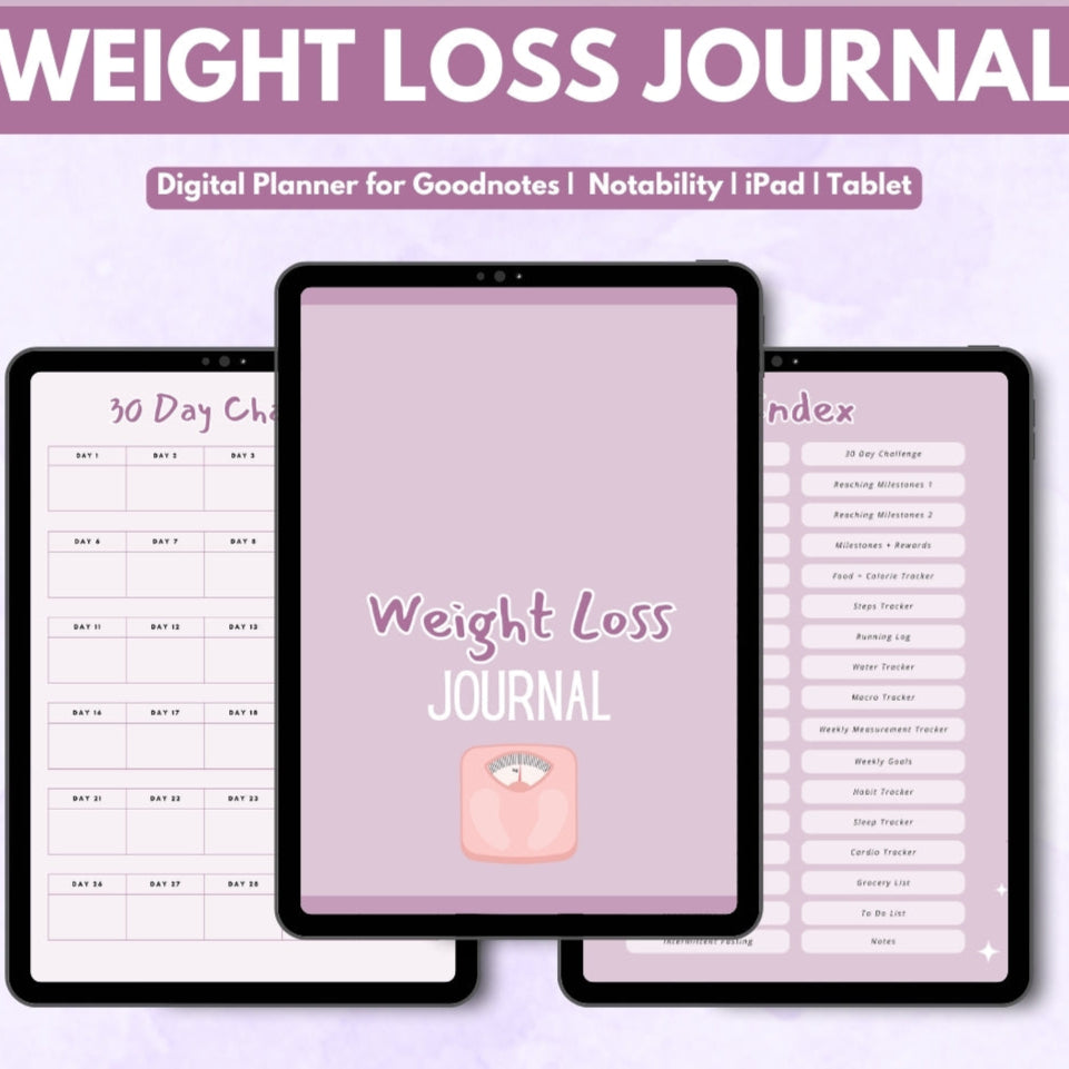 Digital Weight Loss Journal