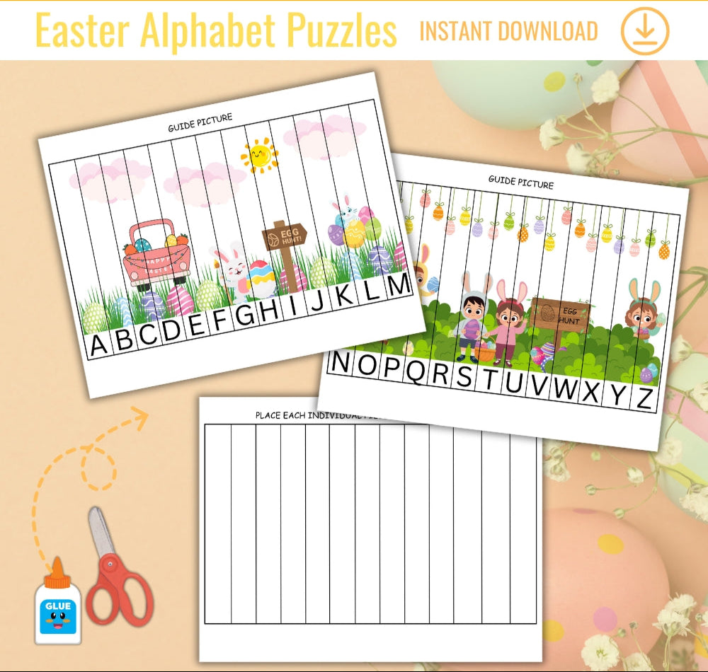 Easter Alphabet Puzzle