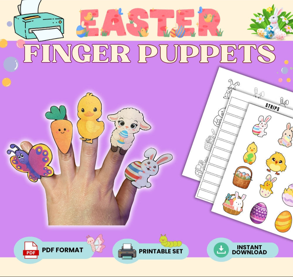 Easter Finger Puppets