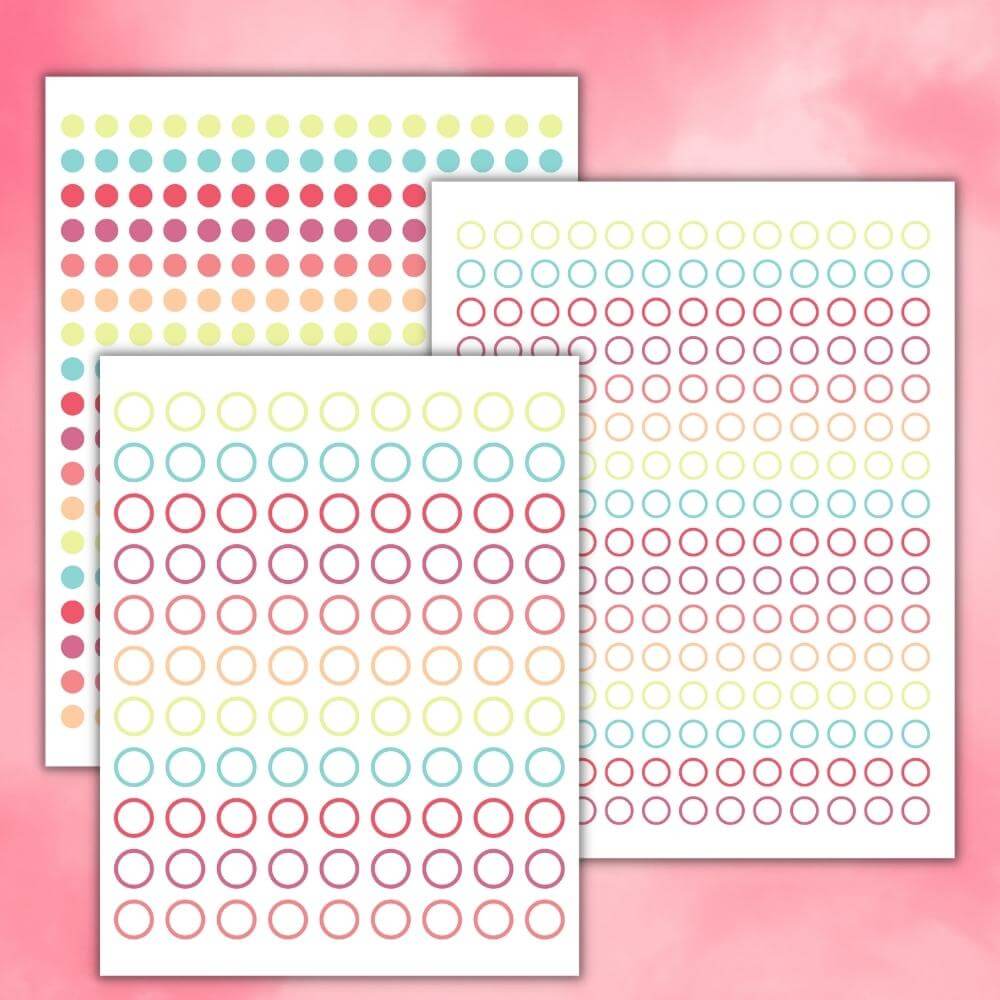 Easter Planner Stickers – Cute Spring Holiday Set