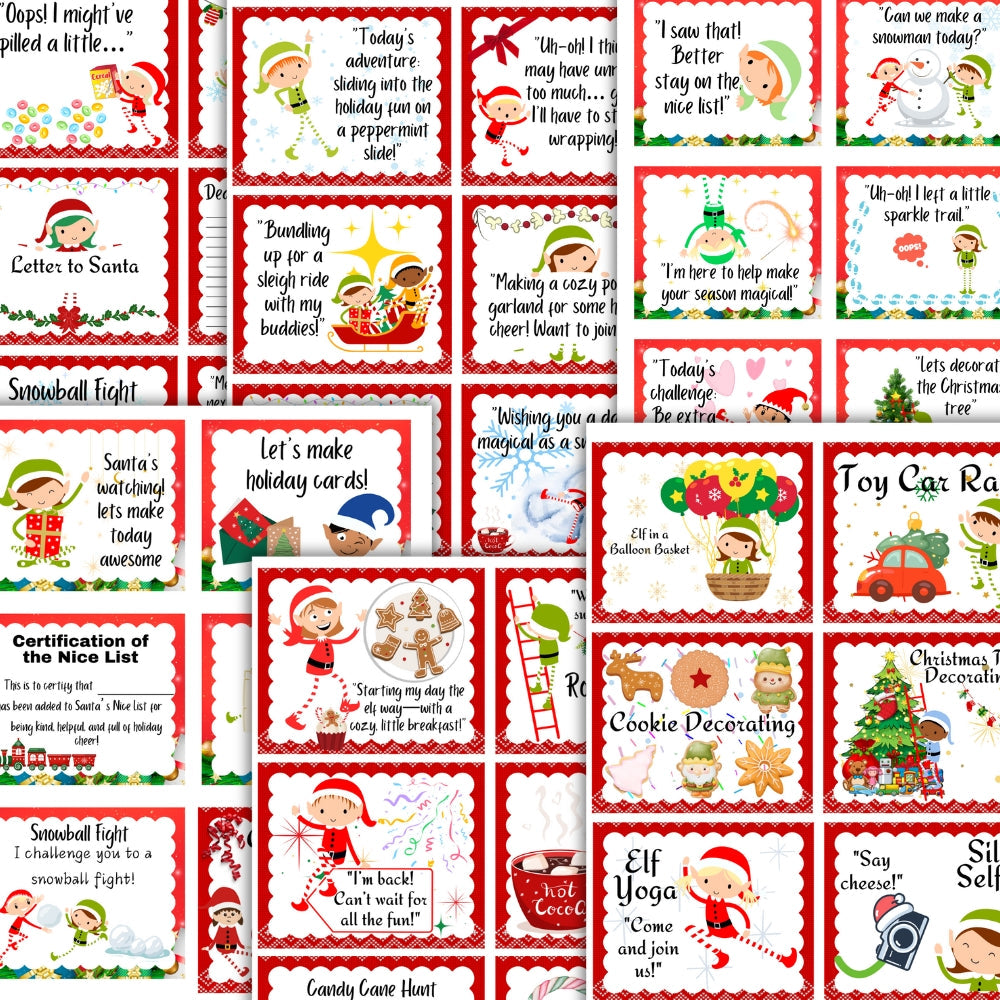 Printable Elf Bundle