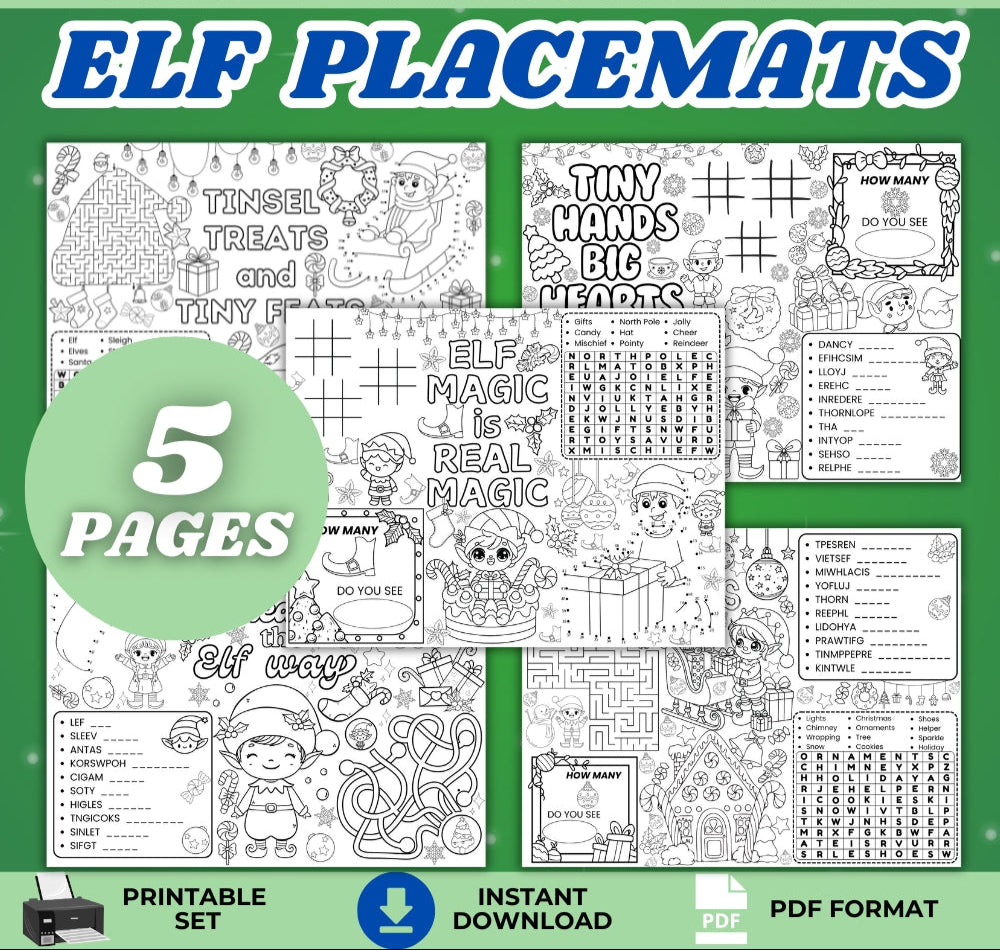 Elf Placemats