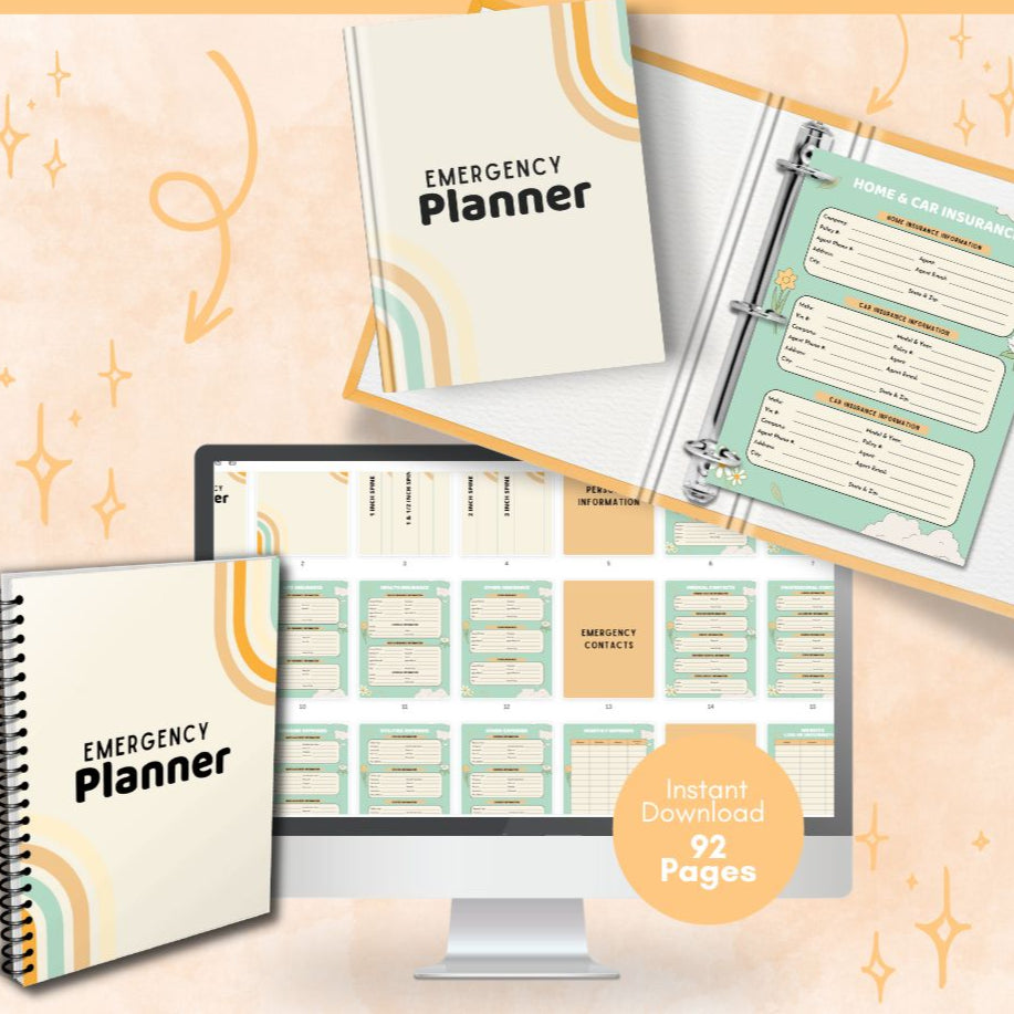 Green/Orange Emergency Planner