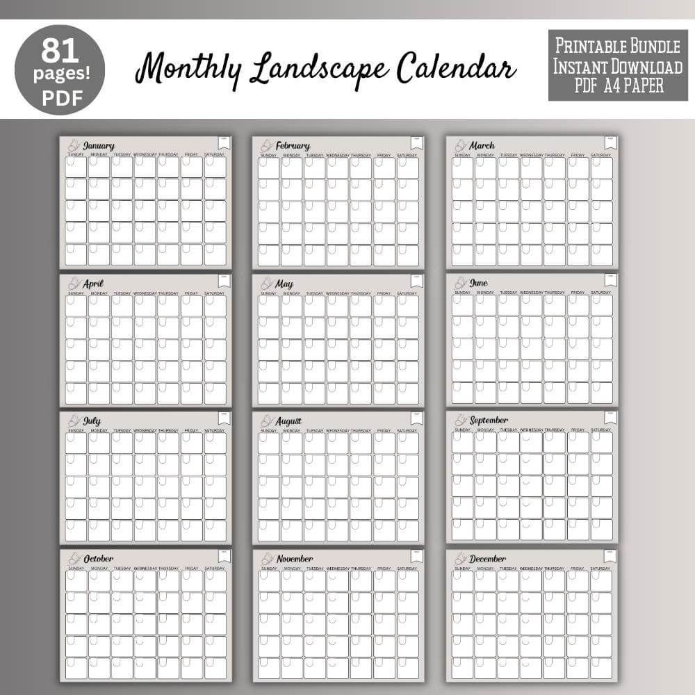 Gratitude Journal in Black and White Design