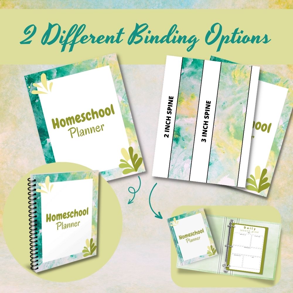 Green Homeschool Planner