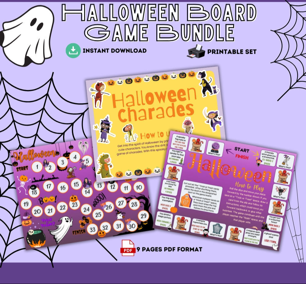 Halloween Board Game Bundle
