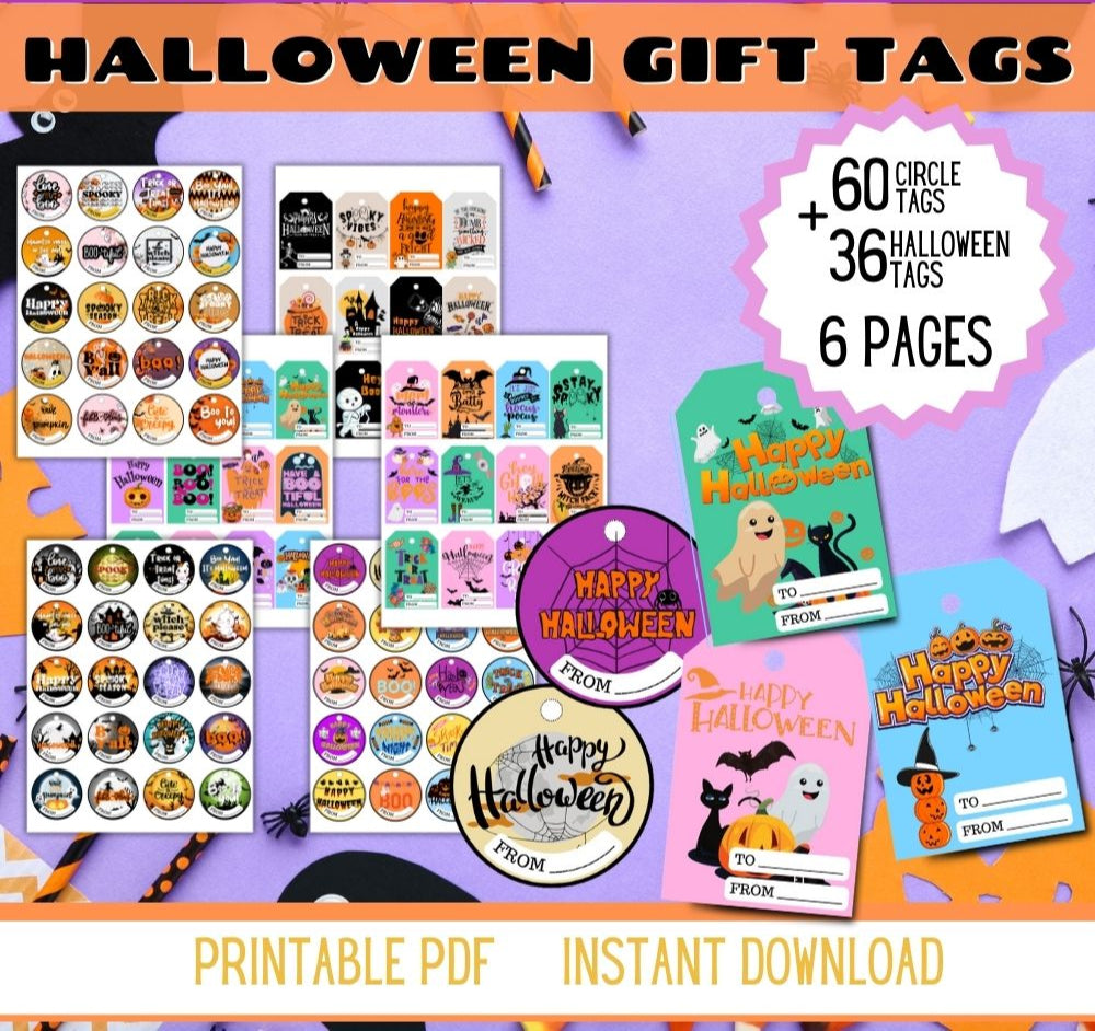 Halloween Gift Tags