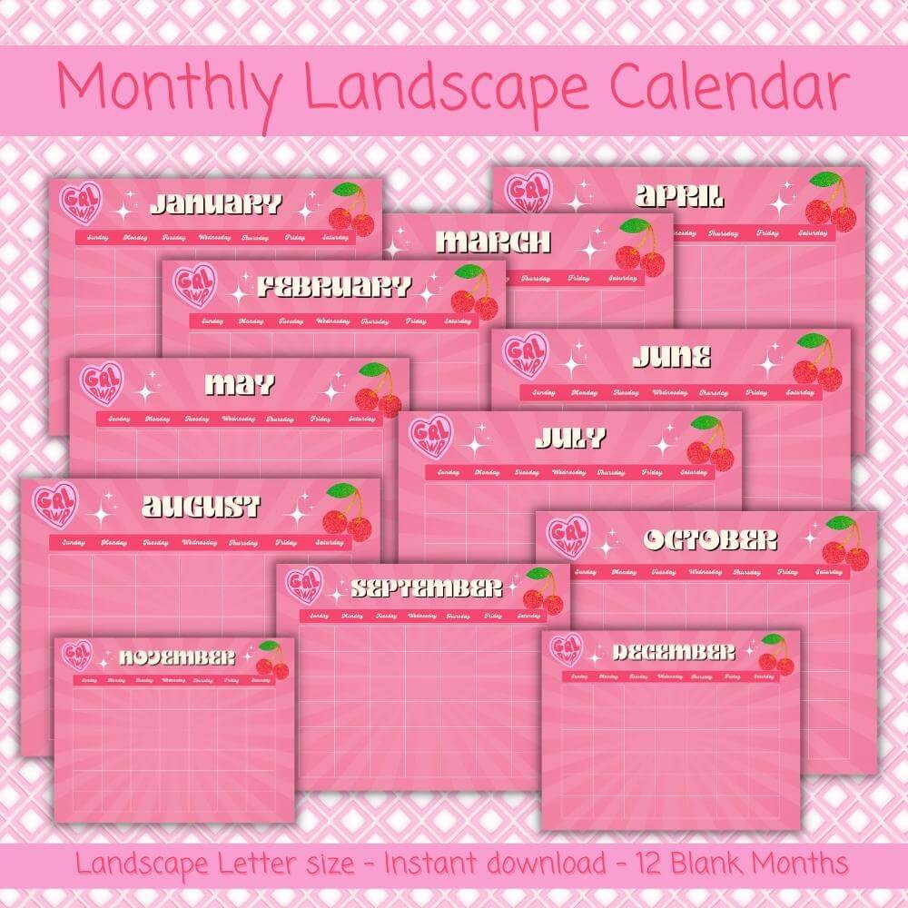 Spring Journal in Y2K Theme
